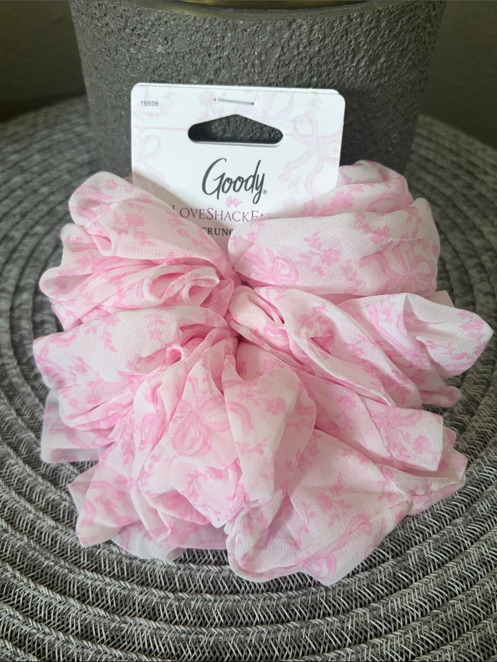 Love Shack Fancy X Goody Coquette Bow XL Srunchie Chantilly